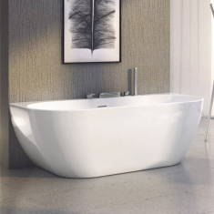 ванна акриловая Ravak Freedom W 166x80 Snowwhite отдельностоящая (XC00100033)