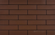фасадна плитка Cerrad Brown 24,5x6,5 коричнева гладка