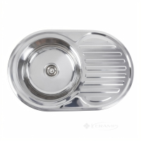 кухонная мойка Platinum 77x50x18 полировка (SP000000497)