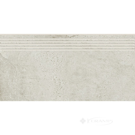 Сходинка Opoczno Newstone 29,8x59,8 white steptread