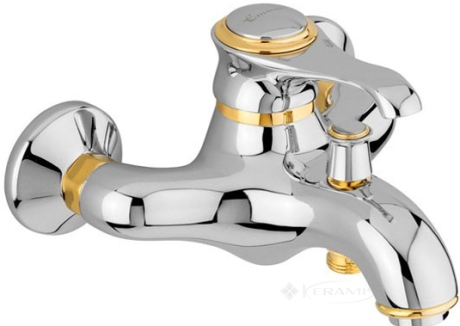 Змішувач для ванни Emmevi Tiffany хром/золото (CO6001)