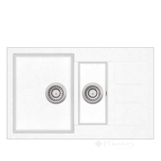 кухонна мийка Aquasanita Tesa 800x500x200 альба (SQT151W 710)