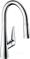 смеситель для мойки Hansgrohe Talis M 200, Eco, с вытяжным душем, 2jet, sBox, хром (73876000)