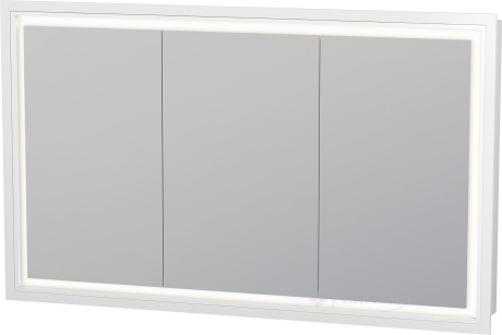 Шкафчик зеркальный Duravit L-Cube 120x15,4x70 белый (LC7653)