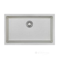 кухонна мийка Granado Under Top XL 75,2x46x20 із сифоном, gris (gr3708)
