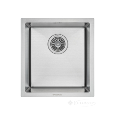 кухонна мийка Granado Under Top Mini STEEL S304 40х43х22 з сифоном, inox (GS10304)