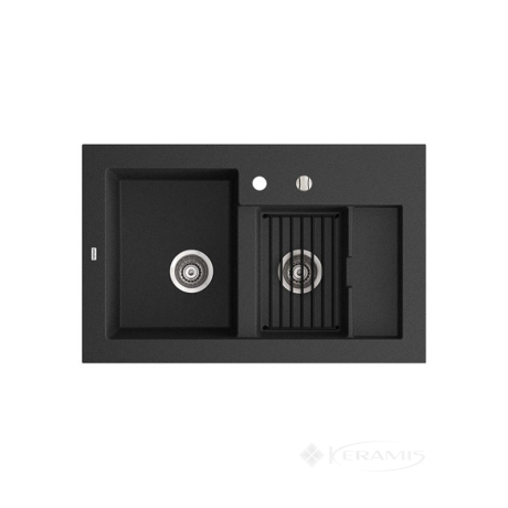 Кухонная мойка Marmorin Combo 1,5K 54x85 black (713503xx0)