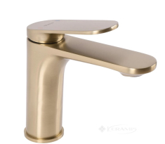 смеситель для умывальника Rea Marco золото матовое (REA-B4897)