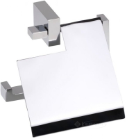 тримач для туалетного паперу Bemeta Gamma з кришкою хром (145812012)