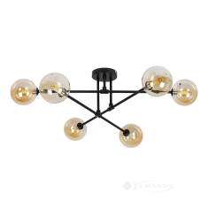 люстра пристільна Levistella з кулями (752X100F-6 BK+BR)