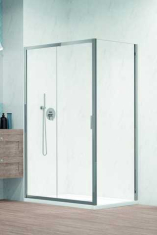 душові двері Radaway Alienta S 90 900x1900 безпечне скло, хром.