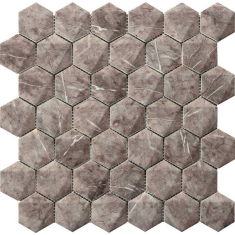 мозаїка Grespania Marmorea 30x30 Hexagonal paladio