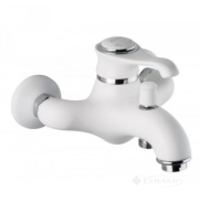 змішувач для ванни одноважільний Emmevi Tiffany білий (BIO6001)