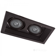 светильник карданный Feron DLT202 под лампу, черный (32405)