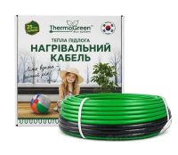 кабель нагрівальний ThermoGreen двожильний 20 Вт/м екран (TGCT20-1200W) 60 м.п. (6 м.кв.)