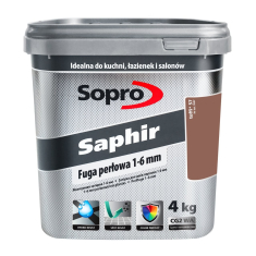 затирка Sopro Saphir Fuga 57 тоффи 4 кг (9507/4 N)