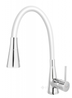 смеситель для кухни Ferro Zumba II белый (BZA42W)