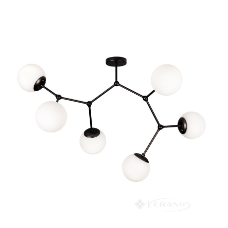 Люстра Levistella (7529820-6 BK+WH)