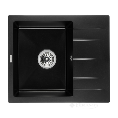 кухонная мойка Granado Madrid 58x50x22,5 black shine (1601)