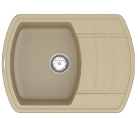 кухонна мийка Vankor Norton 67x50 сафарі + сифон (NMP 02.67)