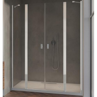 душова стінка Radaway NES DWD II 87x200 безпечне скло, прозоре (10041087-01-01)