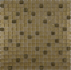 мозаїка Grand Kerama 30х30 (1,5х1,5) мікс металік золото (506)