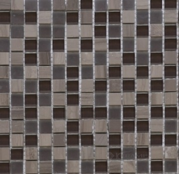 Мозаика Kale SYNmix01 мрамор стекло (1,5х1,5) 30,15x30,15