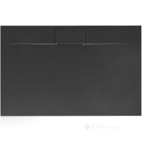 поддон Rea Bazalt 90x120 прямоугольный, длинный, black (REA-K3904)