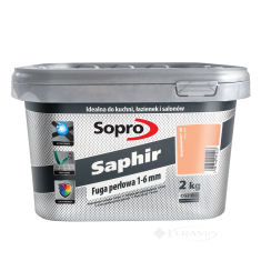 затирка Sopro Saphir Fuga 46 персик 2 кг (9508/2 N)