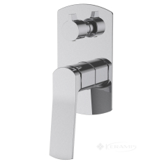 змішувач для ванни Volle Solo прихованого монтажу, cepillado níquel (1510.031402)