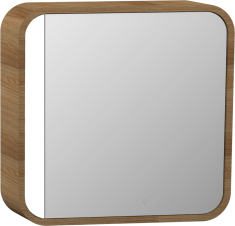 дзеркало Isvea Soffice 60x60x15 Wood Veneered Grey Oak (23SQ2017060I)