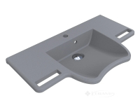 умывальник Miraggio Krakow Mirastone 80x45,4 серый матовый (8813471)