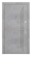 дверь входная Rodos Basic 960x2050x83 бетон бежевый/сосна крем (Baz 004)