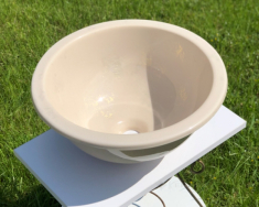 умывальник Snail Аврора 40x40 linen  (105T309)