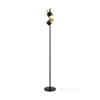 торшер Eglo Fiumara черный, золото (39388)