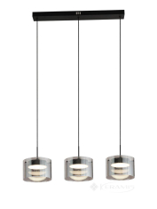 светильник подвесной светодиодный Valeso G 2922/3L 42W Дымчато-черный (SP000045640)