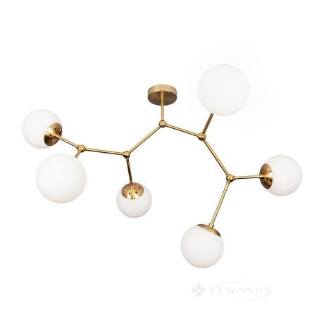 Люстра Levistella (7529820-6 BRZ+WH)