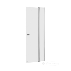 душевая дверь Roca Capital 80x195 безопасное прозр. стекло, одноств. с неподв. частью (AM4608012M)