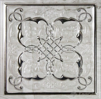 декор Monopole Petra 15x15 silver B