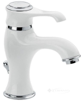 змішувач для раковини Emmevi Tiffany білий/хром (BC6003)