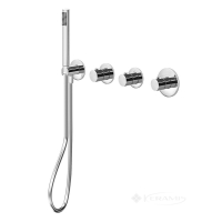 термостат для душу/ванни Paffoni Modular Box прихований монтаж, хром (MDE000CR)