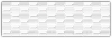 Плитка Grespania White&Co 31,5x100 hexagon blanco