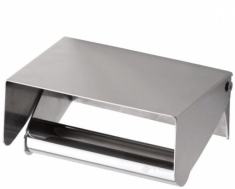 тримач для туалетного паперу Bemeta Hotel Programme з кришкою і полицею для мобільного телефону хром (146212011)