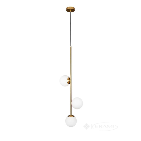 Светильник подвесной Levistella (7521015-3 BRZ+WH)