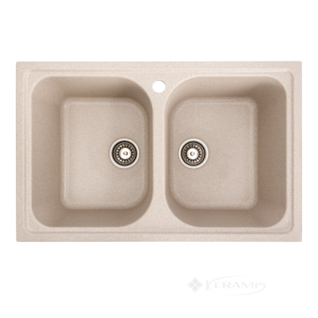 Кухонна мийка Platinum Equatoria 78,5 х49, 8х20 сафарі (SP000035794)