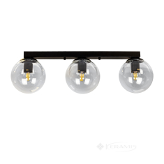 люстра Levistella стельова, чорна (756XPR150F-3 BK+CL (500))