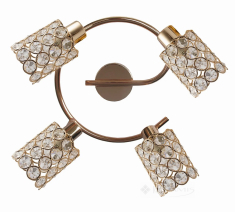 люстра Candellux York золото (98-07230)