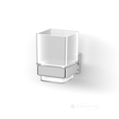 склянка з тримачем Imprese Bilovec хром (121255)