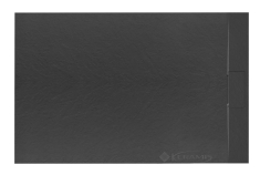 поддон Rea Bazalt 90x120 прямоугольный, черный (REA-K3306)