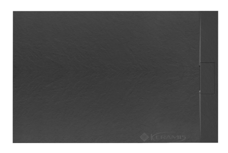 Піддон Rea Bazalt 90x120 прямокутний, чорний (REA-K3306)